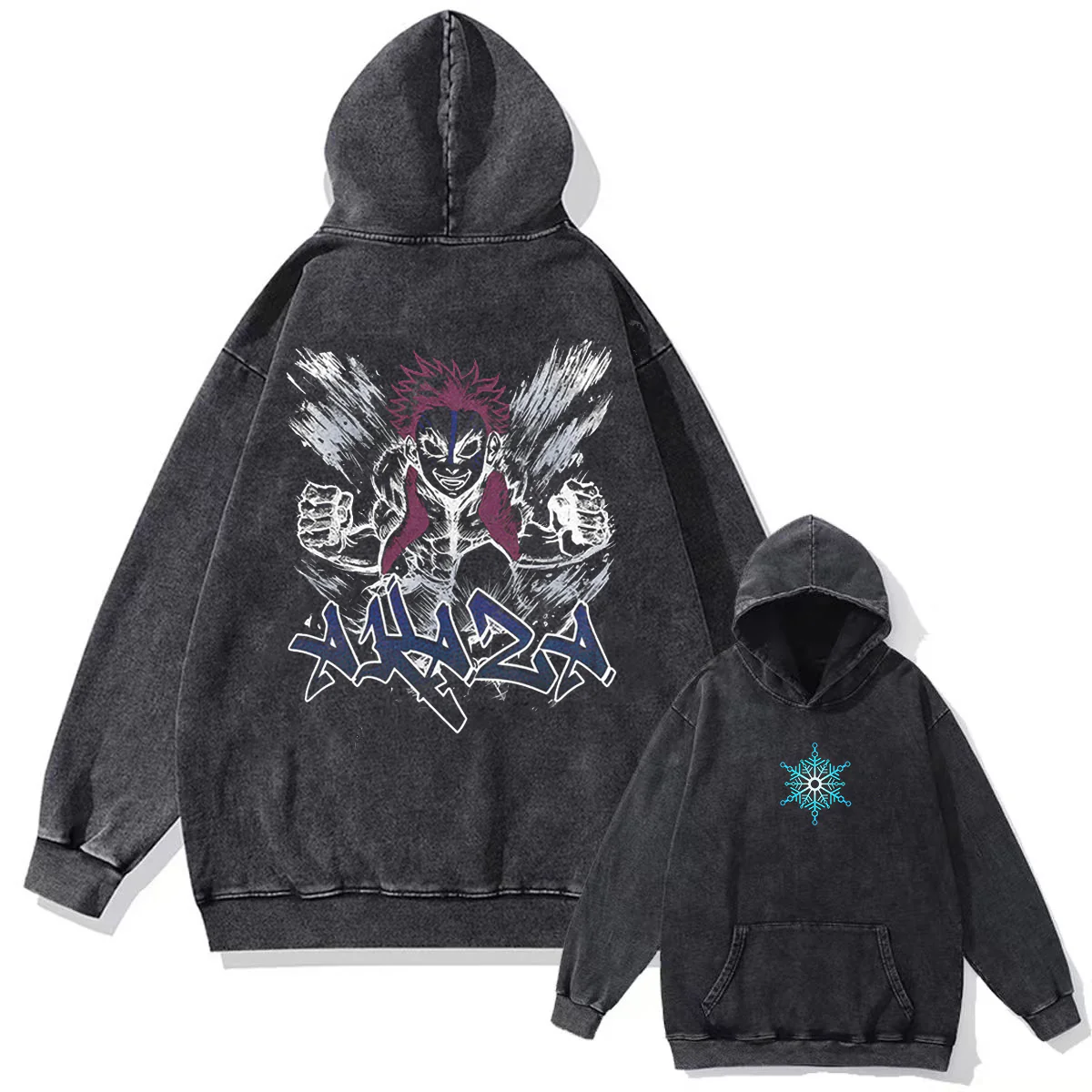 Akaza Vintage Hoodie