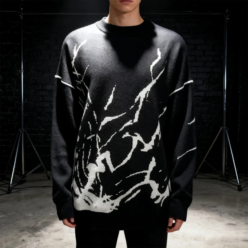 Attack Titan Loose Knit Sweater - Image 4