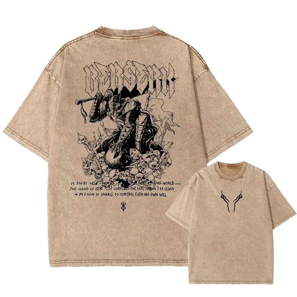 Berserk "Raid Captain" Vintage T-shirt - Image 3