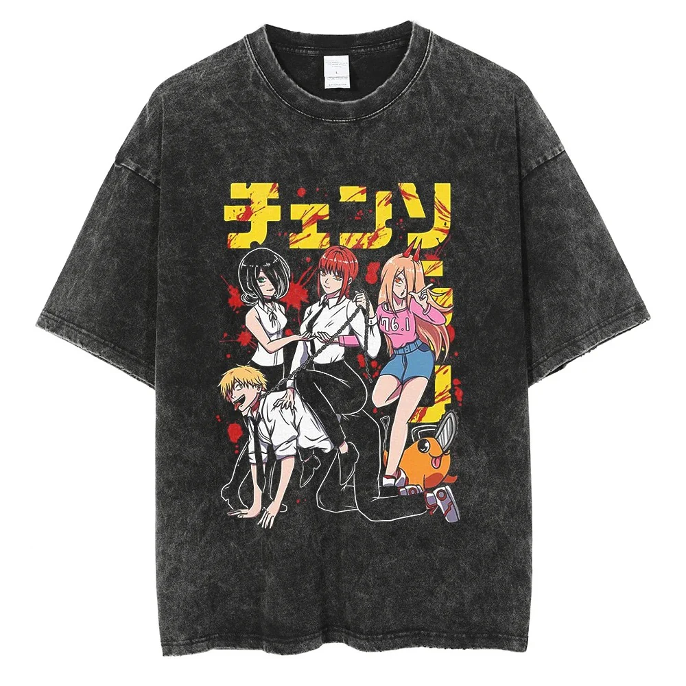 Chainsaw Man Vintage T-shirts Pack - Image 10