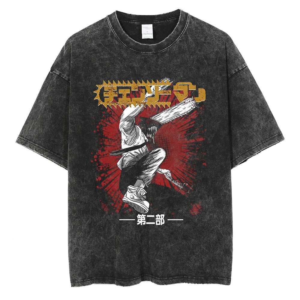 Chainsaw Man Vintage T-shirts Pack - Image 4