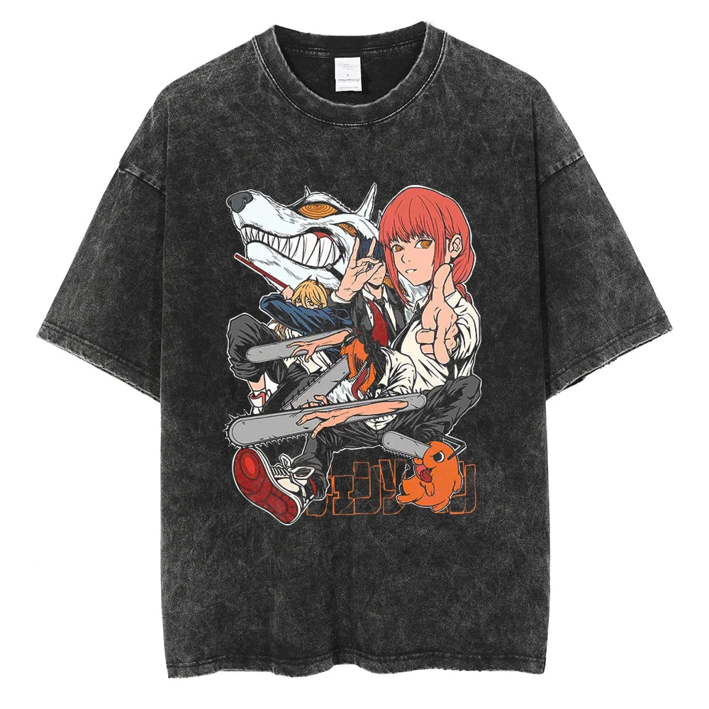 Chainsaw Man Vintage T-shirts Pack - Image 6