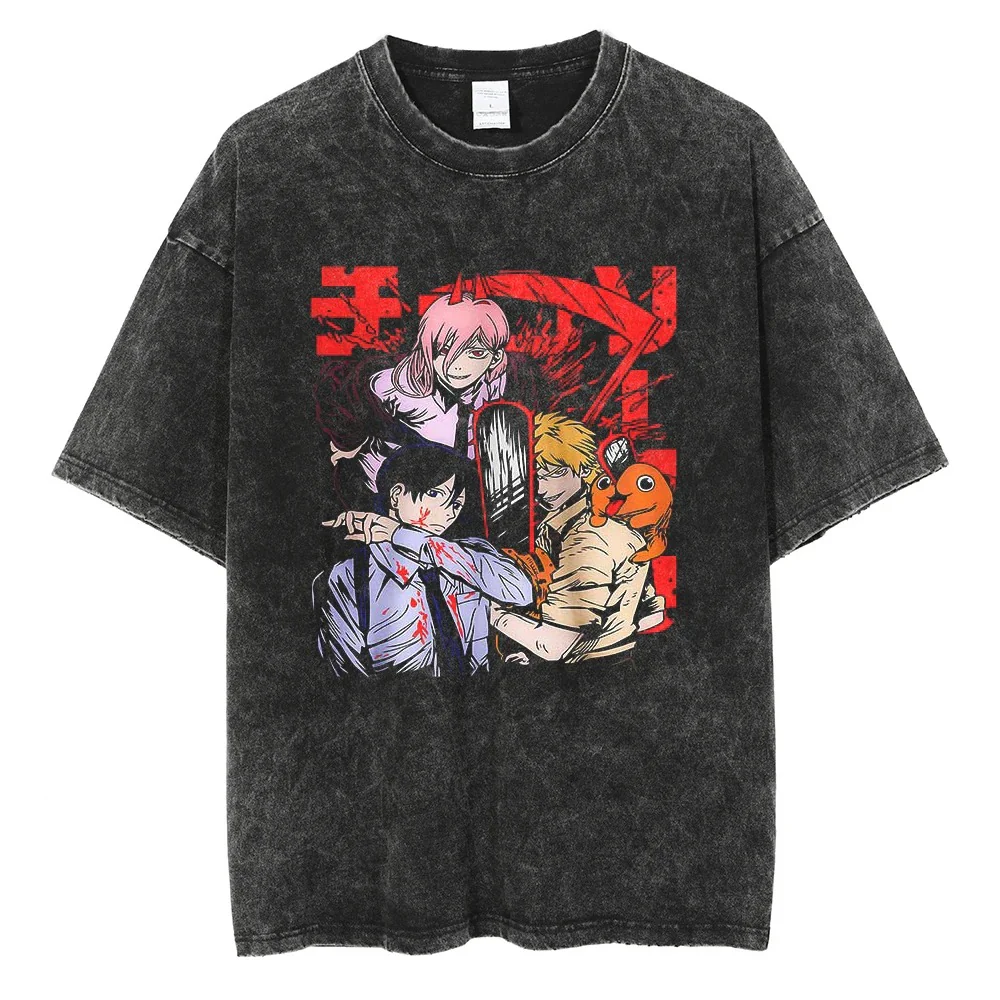 Chainsaw Man Vintage T-shirts Pack - Image 7