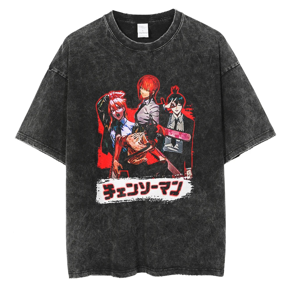 Chainsaw Man Vintage T-shirts Pack - Image 9