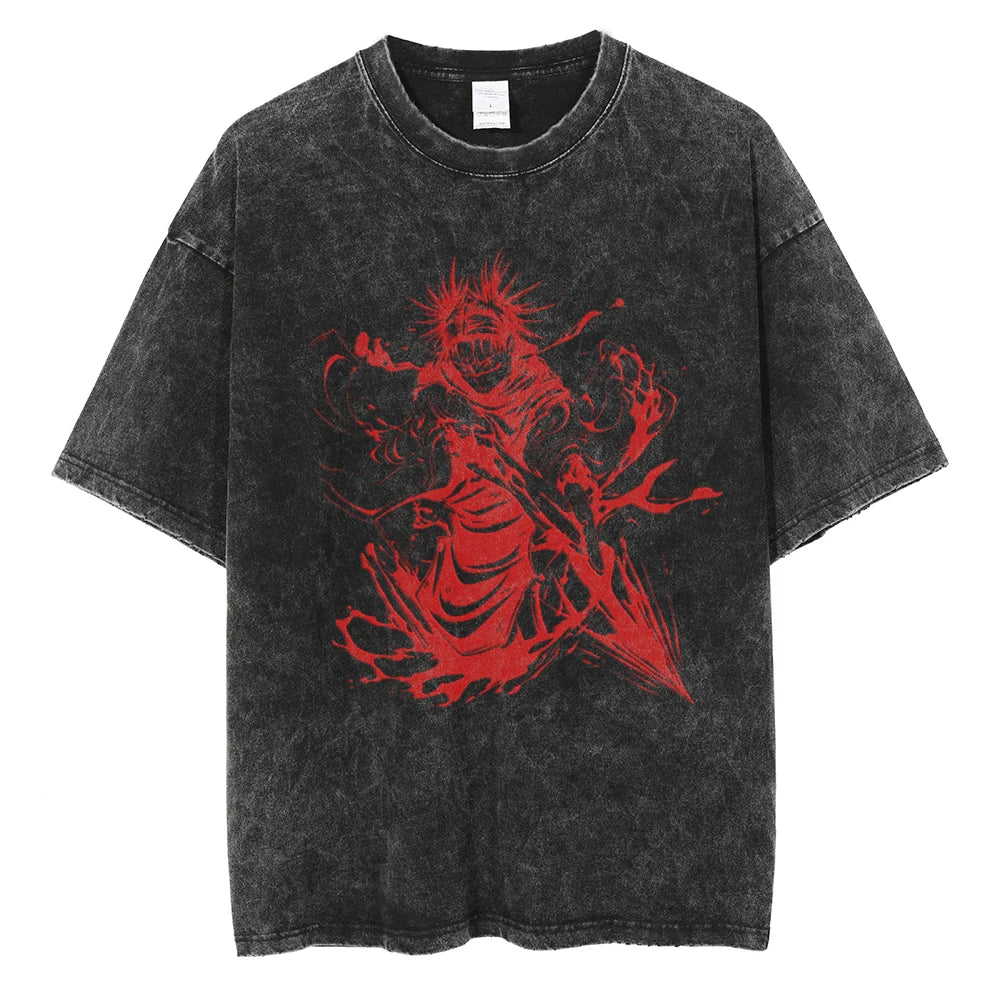 Choso "Blood Manipulation" Vintage T-shirt - Image 4