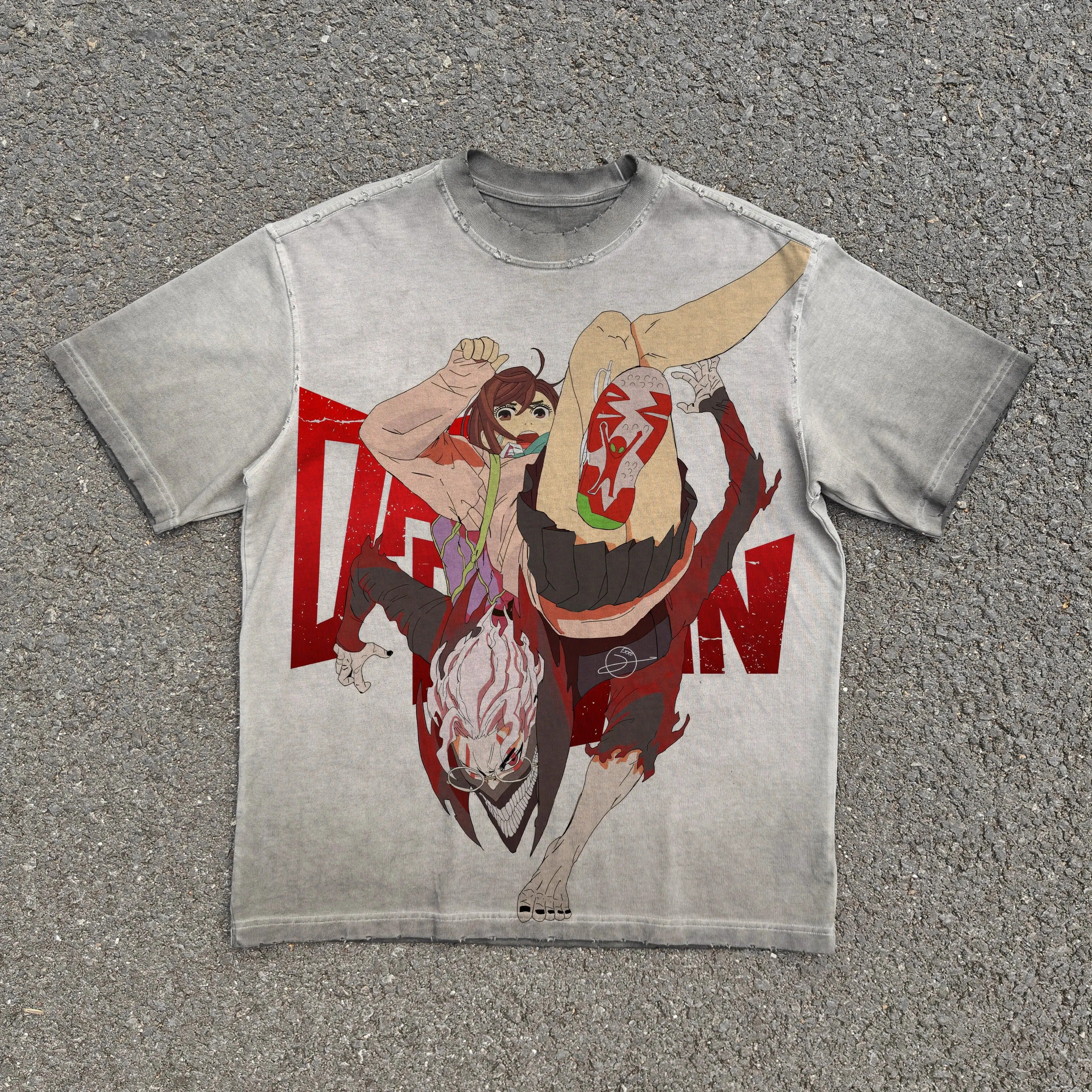 Dandadan Acid Wash T-shirt V1