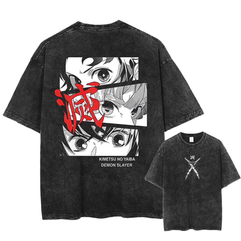 Demon Slayer Vintage T-shirts - Image 3
