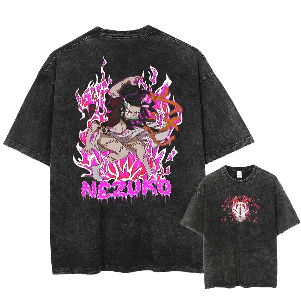 Demon Slayer Vintage T-shirts - Image 7