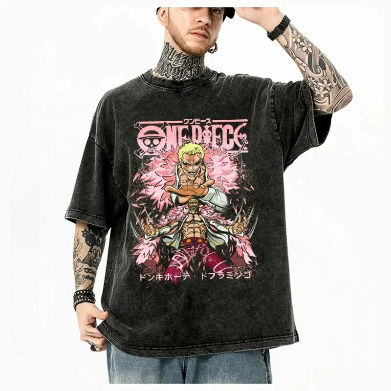 Doflamingo "Joker" Vintage T-shirt - Image 2
