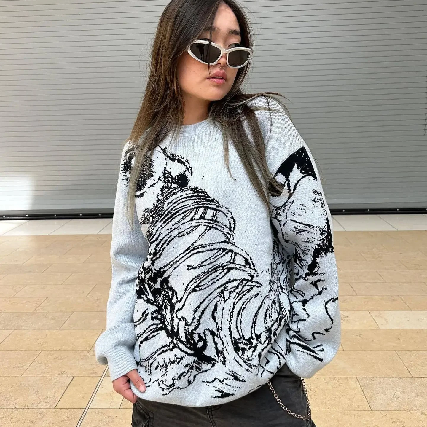 Eren‘s Transformation Loose Knit Sweater - Image 13