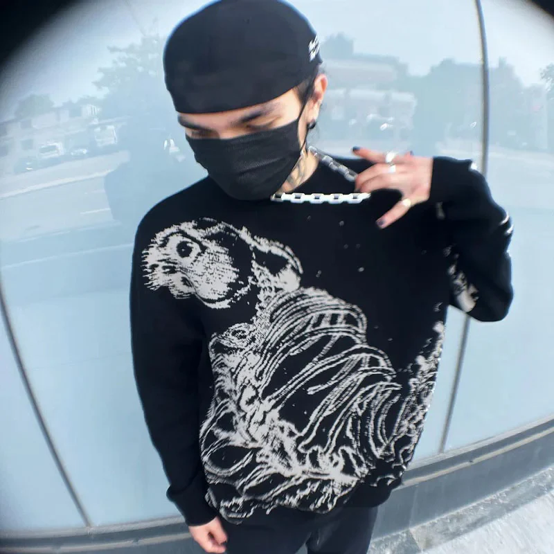 Eren‘s Transformation Loose Knit Sweater - Image 14