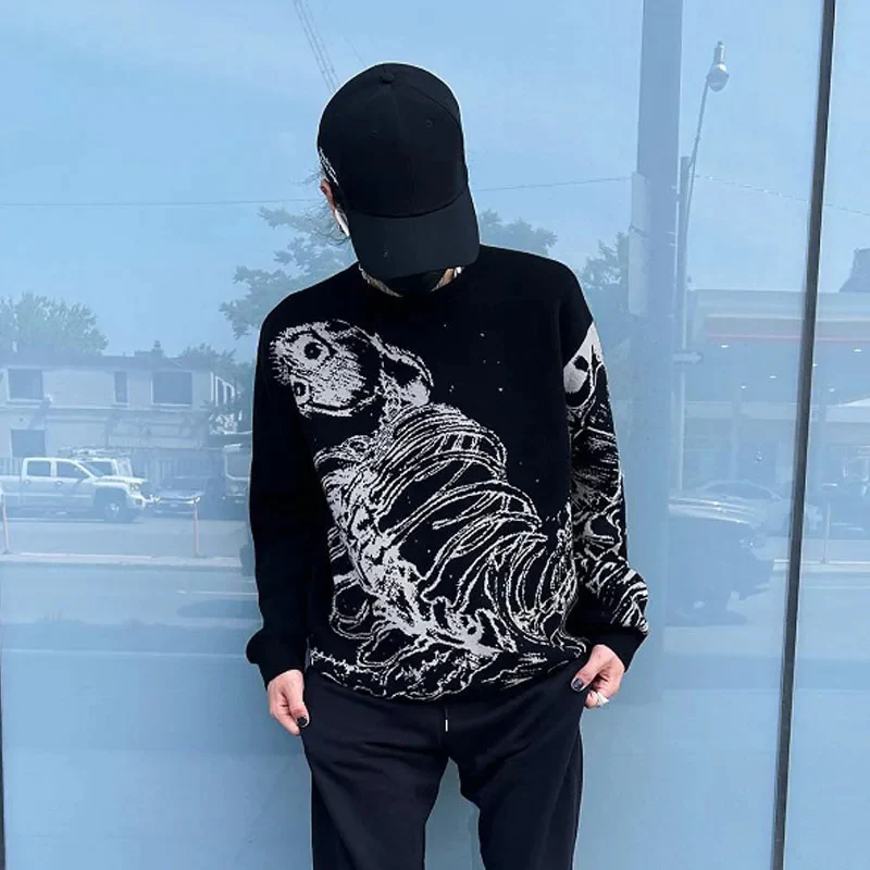 Eren‘s Transformation Loose Knit Sweater - Image 15
