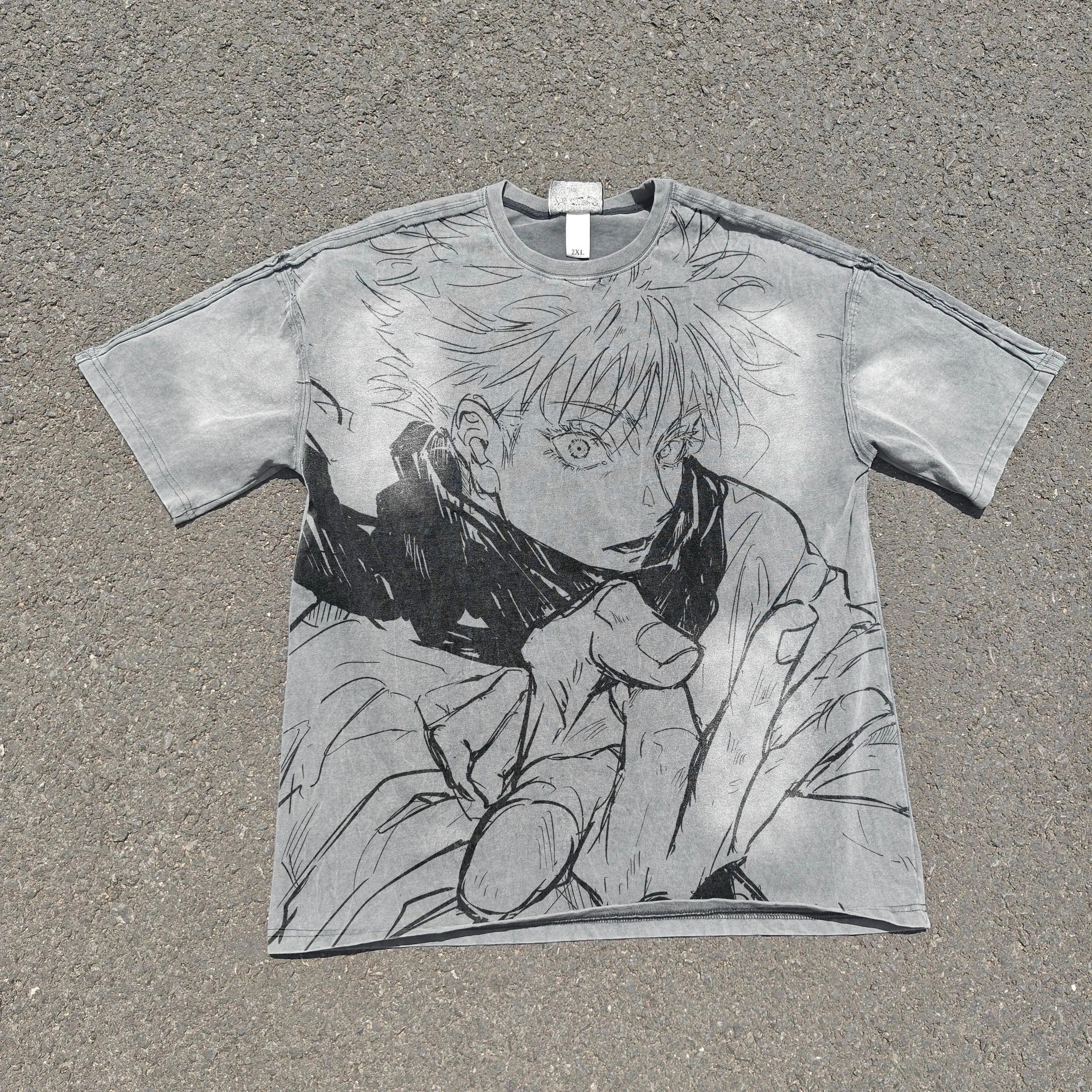 Gojo "Infinity Master" Acid Wash T-shirt