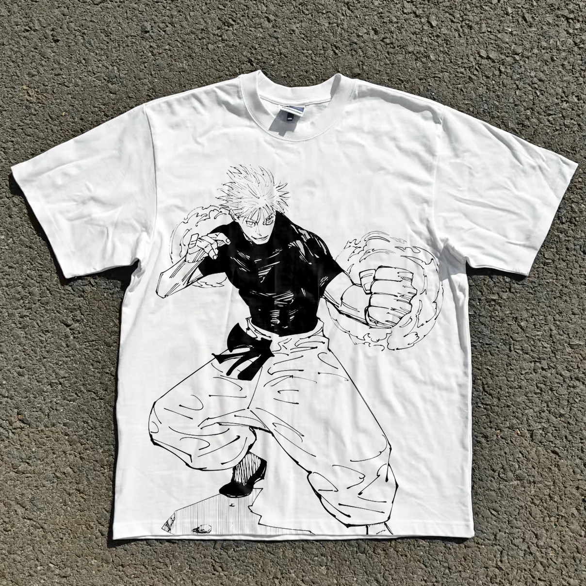 Gojo Satoru Acid Wash T-shirt