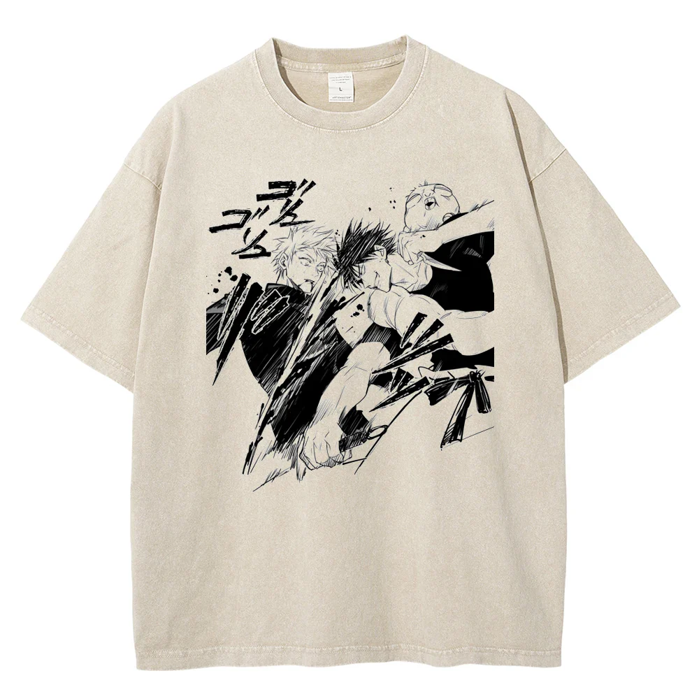 Gojo X Toji Vintage T-shirts Collection - Image 2