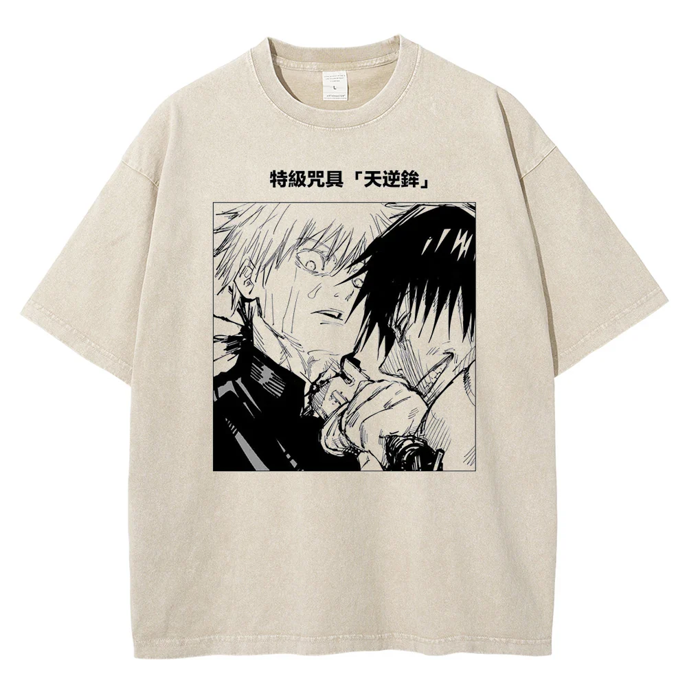 Gojo X Toji Vintage T-shirts Collection - Image 3