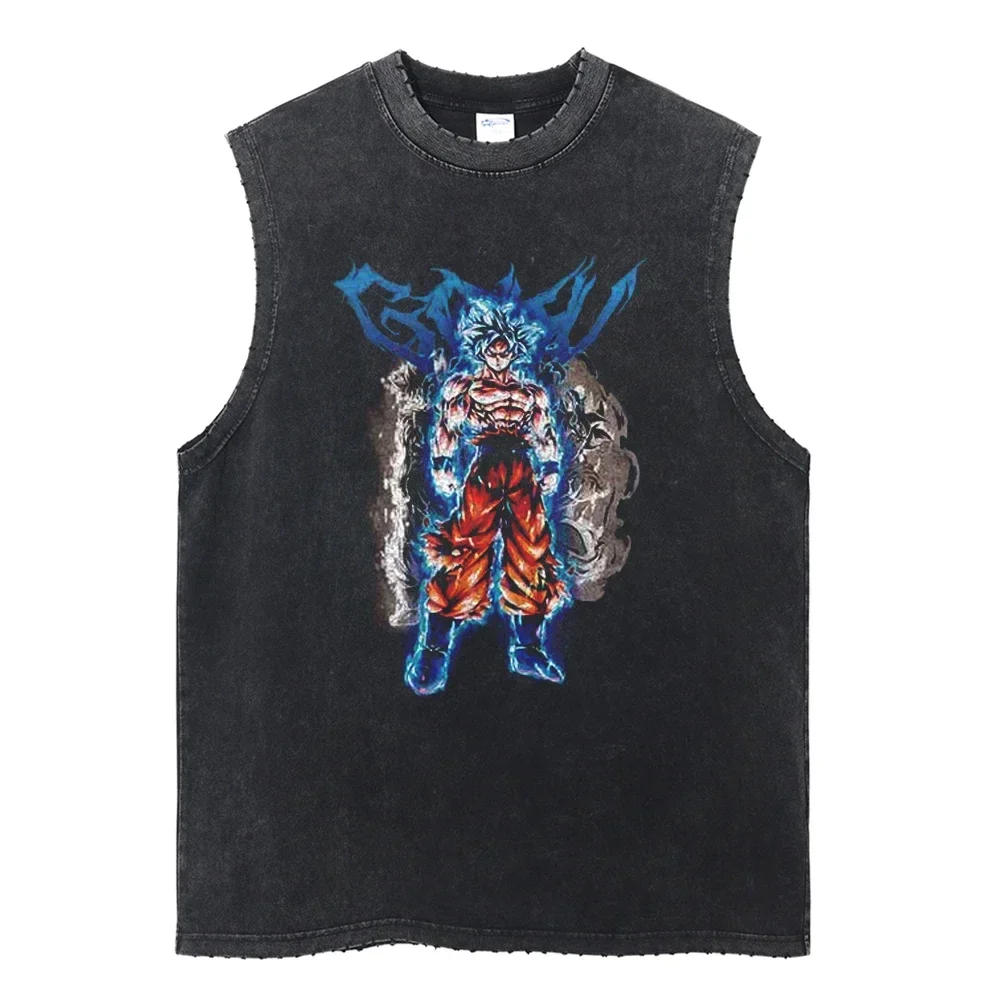 Goku "Ultra Instinct" Vintage Tank Top