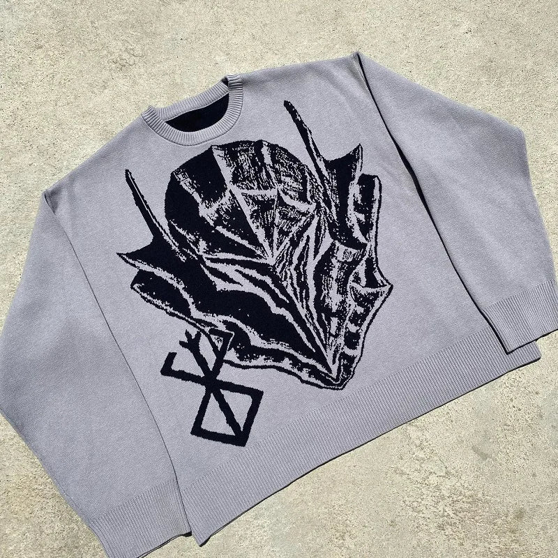 Guts "The Black Swordsman" Loose Knit Sweater - Image 10