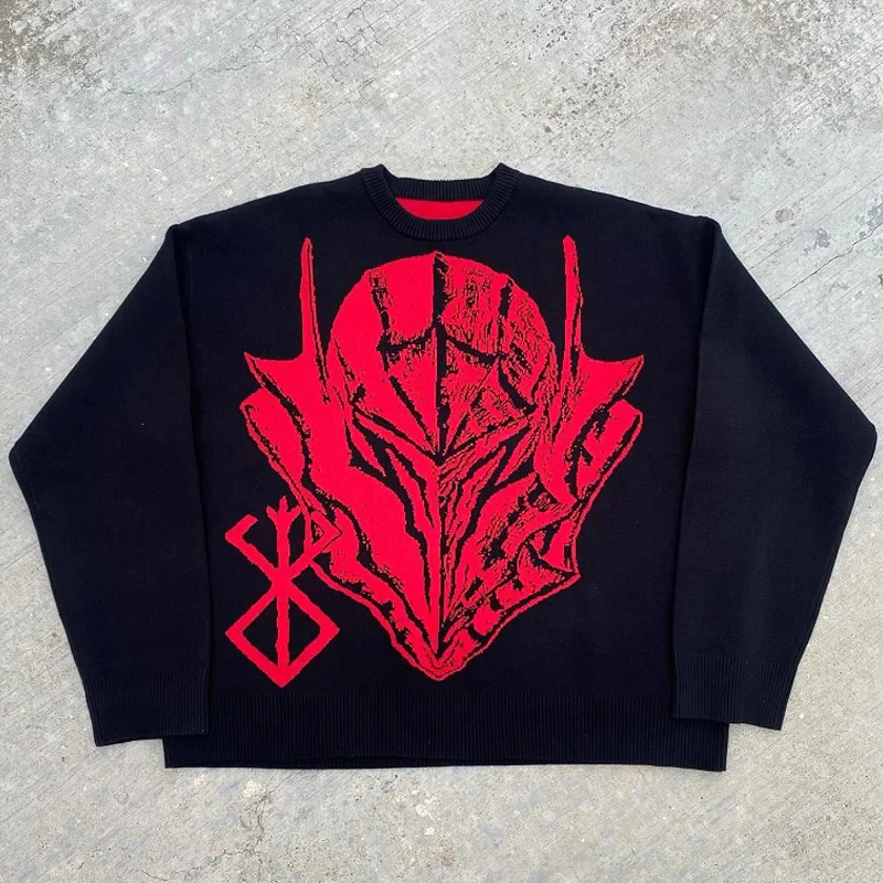 Guts "The Black Swordsman" Loose Knit Sweater - Image 2