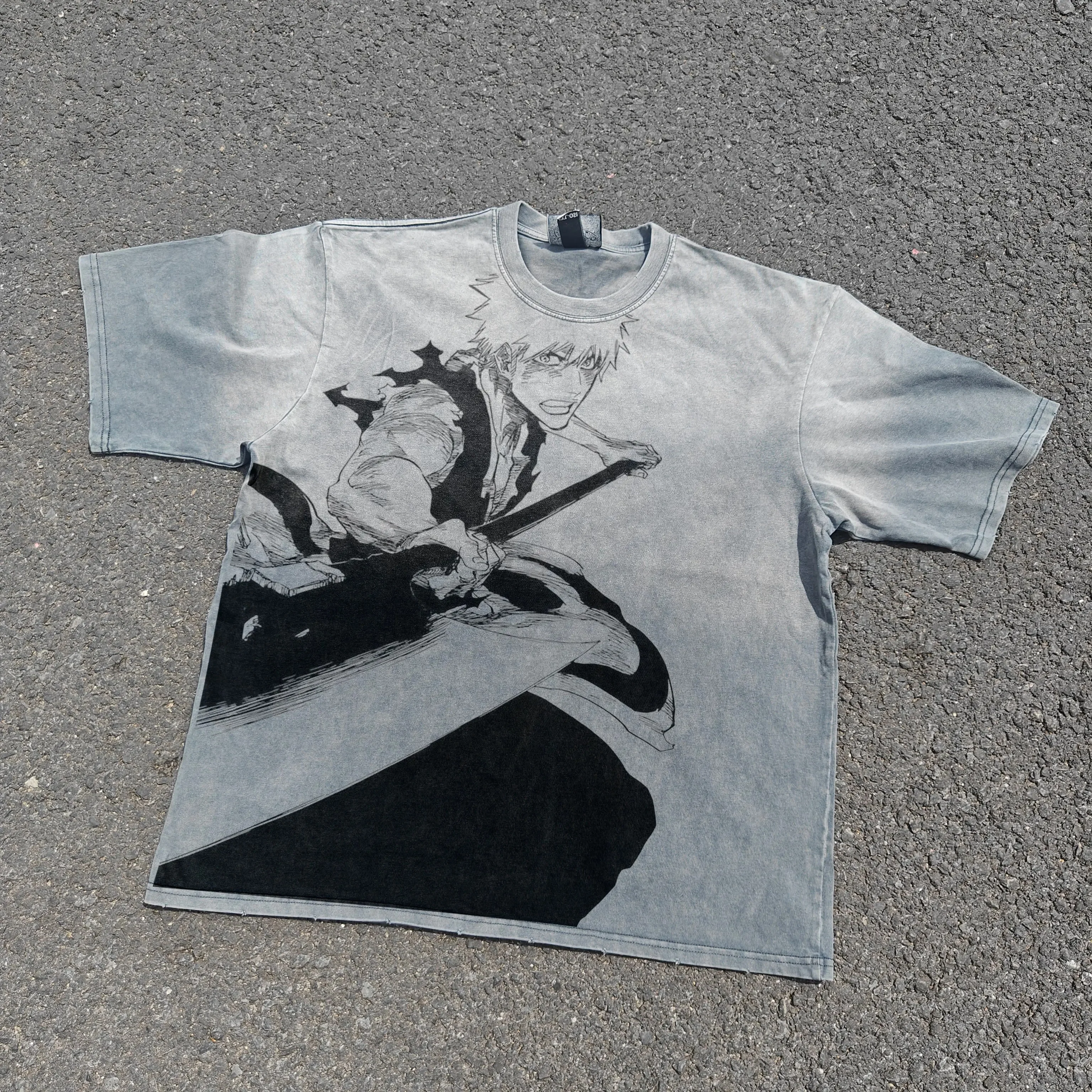 Ichigo "Strength" Acid Wash T-shirt