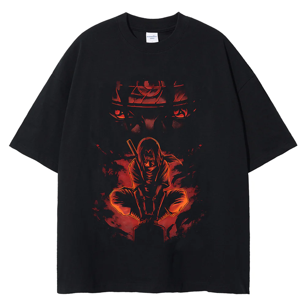 Itachi Uchiha "Clan Slayer" Vintage T-shirt - Image 2