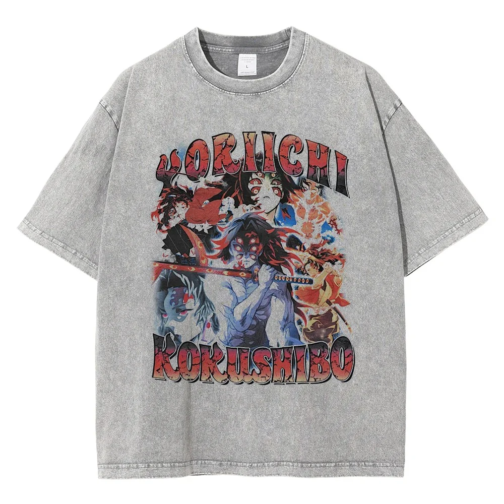 Kokushibo X Yoriichi Vintage T-shirt - Image 3