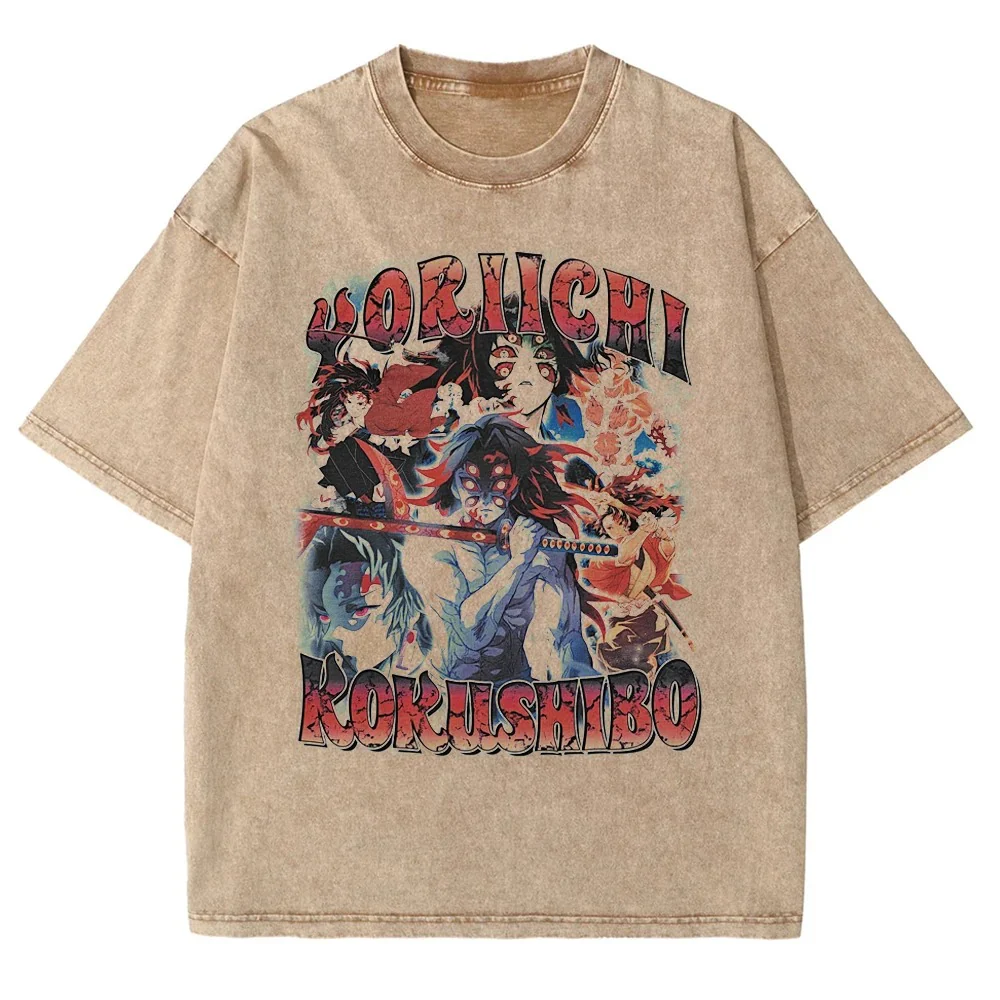 Kokushibo X Yoriichi Vintage T-shirt - Image 5