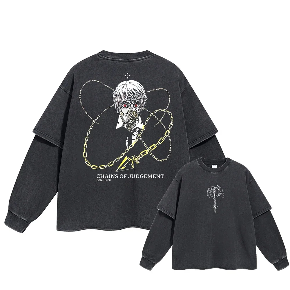 Kurapika "Judgment" Vintage Double Sleeve T-shirt