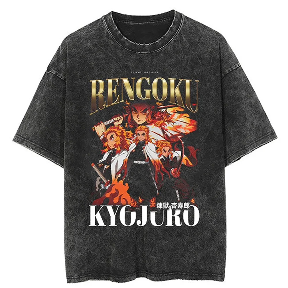 Kyojuro Rengoku Vintage T-shirts Pack - Image 6