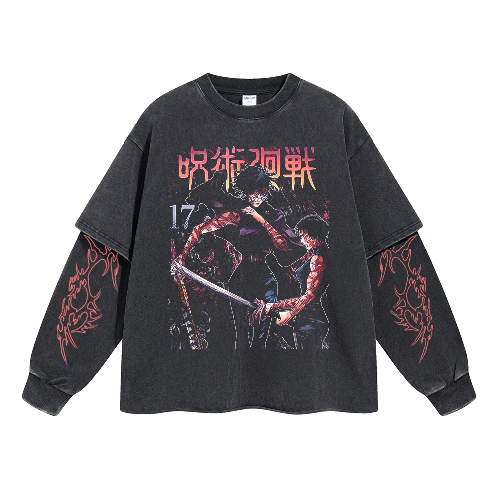 Maki Zenin Vintage Double Sleeve T-shirt