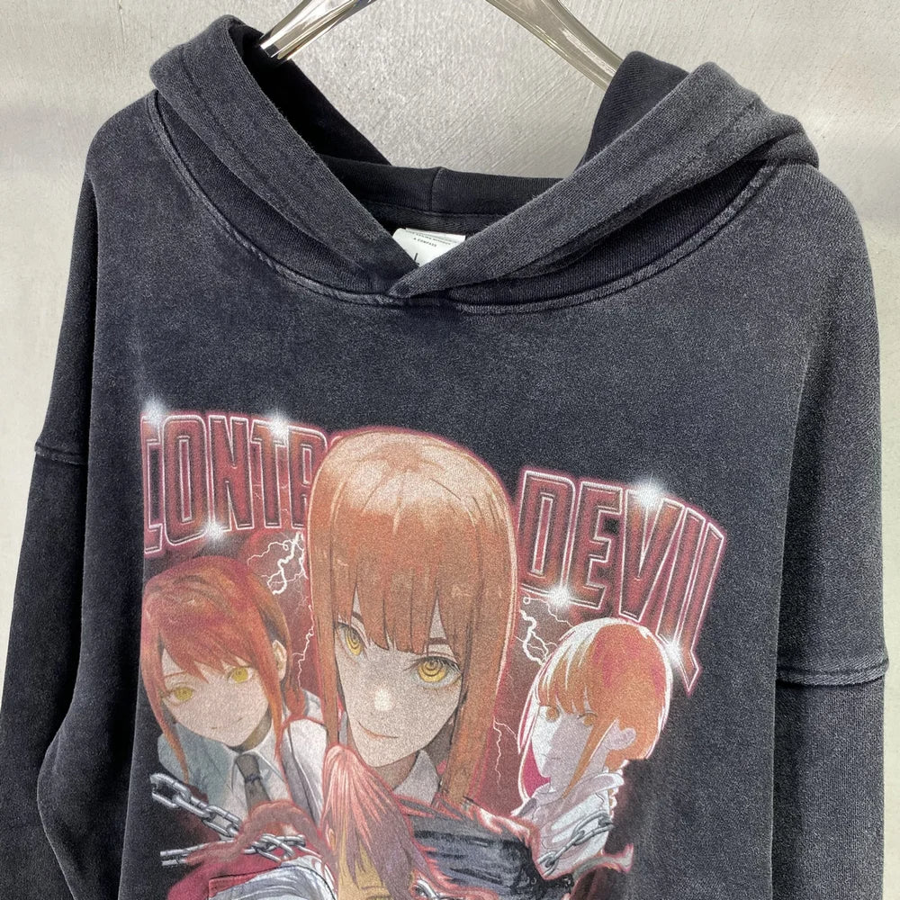 Makima "Spiral" Vintage Hoodie - Image 5