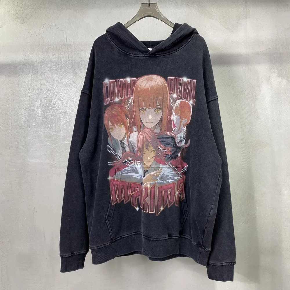 Makima "Spiral" Vintage Hoodie - Image 7