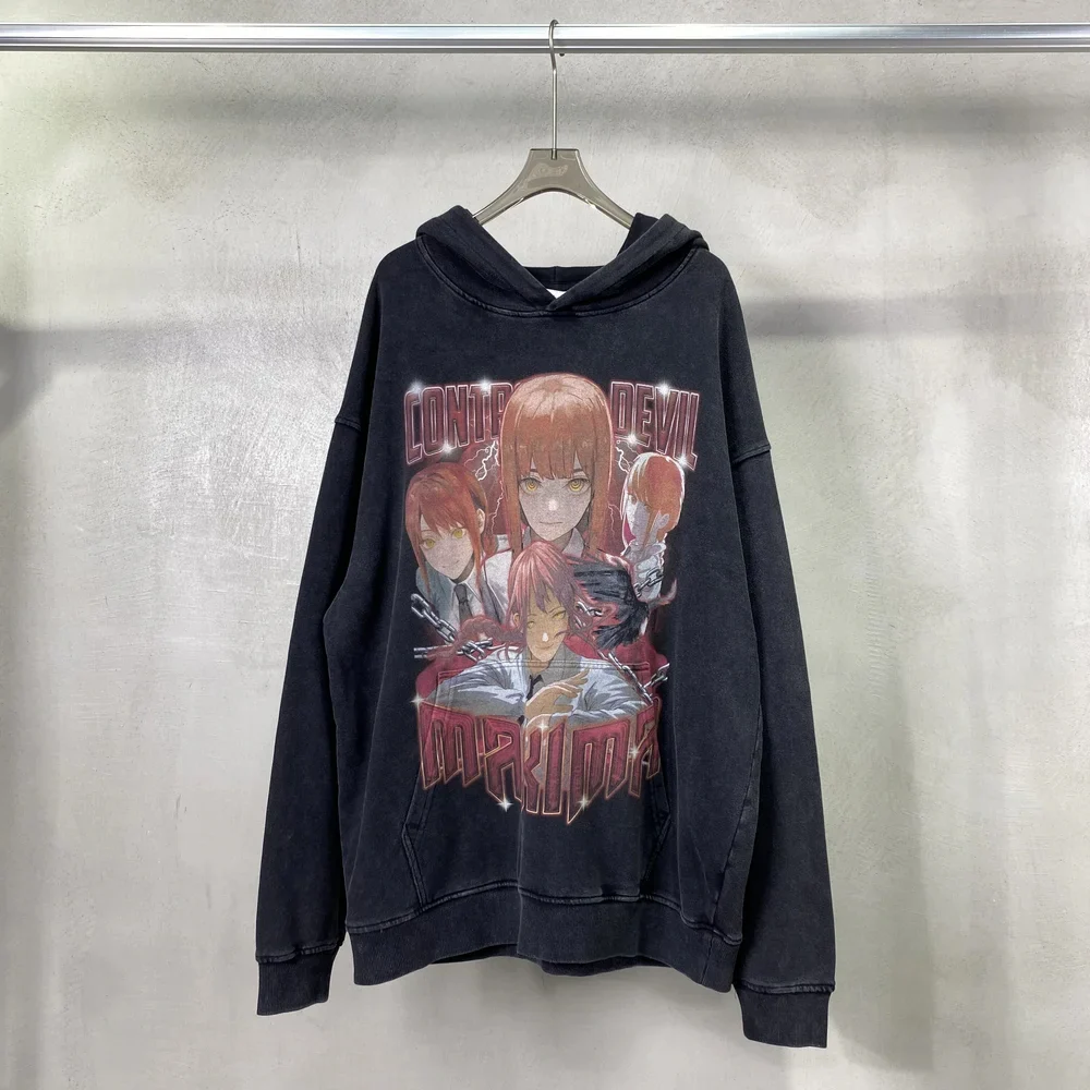 Makima "Spiral" Vintage Hoodie - Image 8