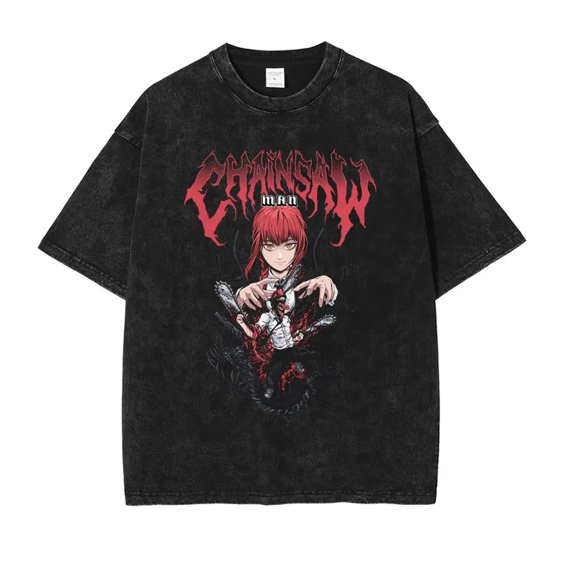 Makima X Denji Vintage T-shirt