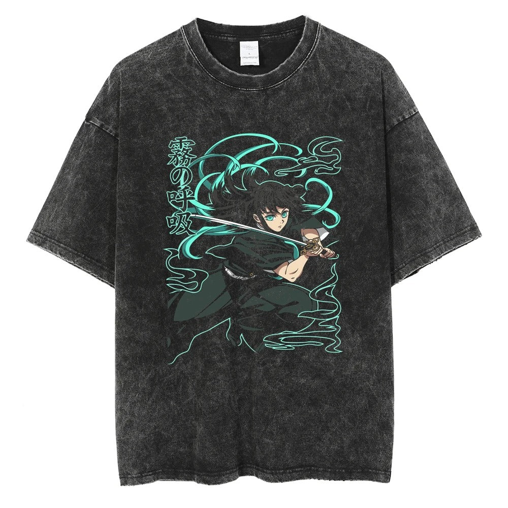Muichiro "Obscuring Clouds" Vintage T-shirt