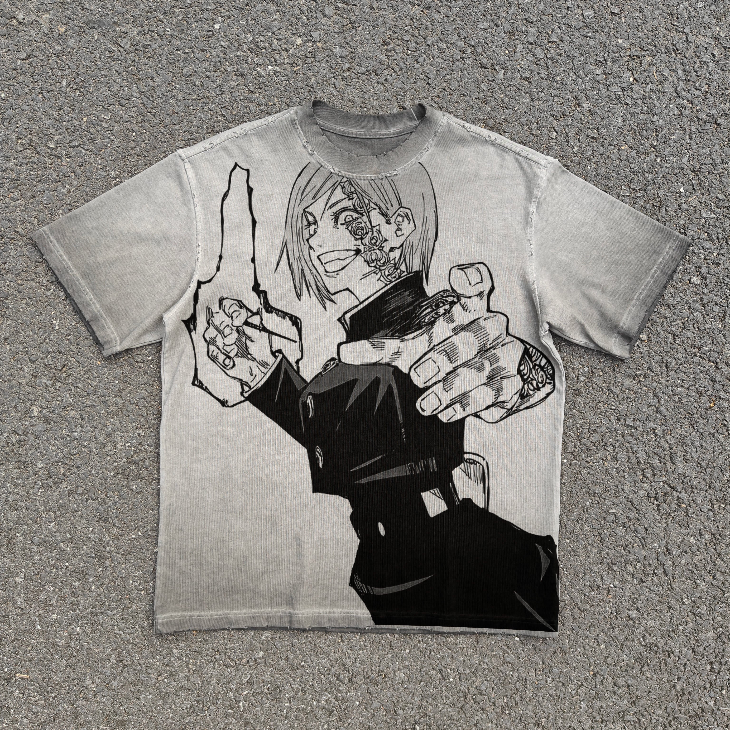 Nobara Kugisaki Acid Wash T-shirt