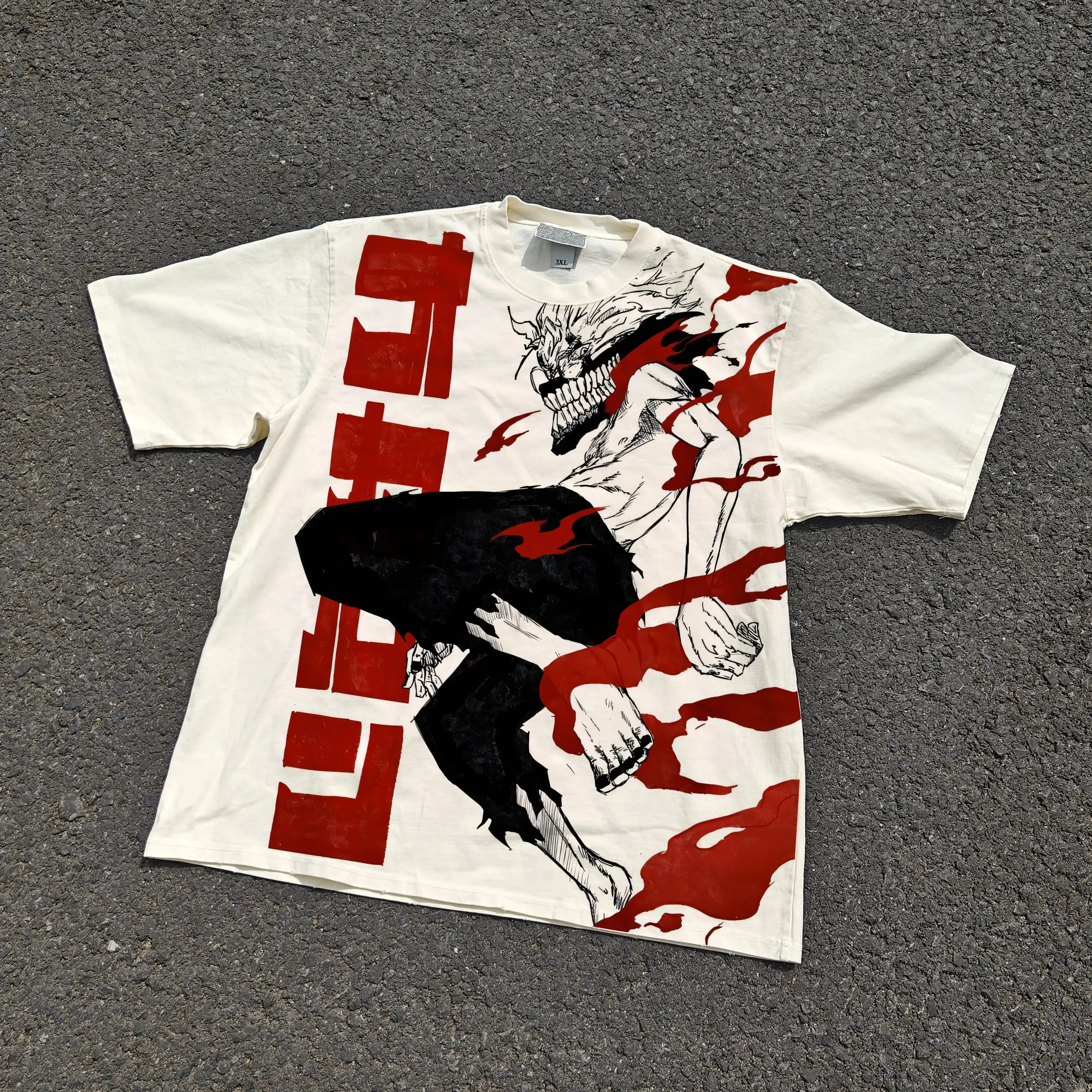 Okarun "Speed Demon" Acid Wash T-shirt