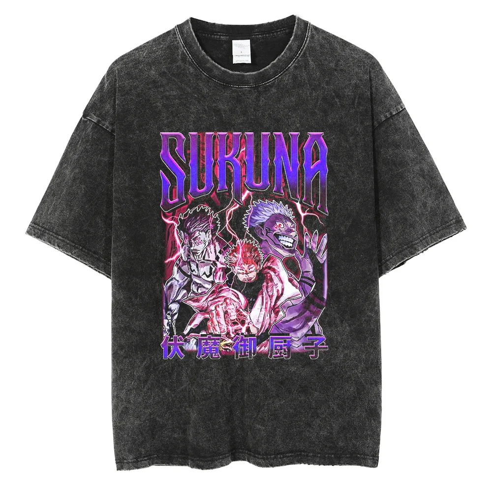Ryomen Sukuna Vintage T-shirts Pack - Image 2
