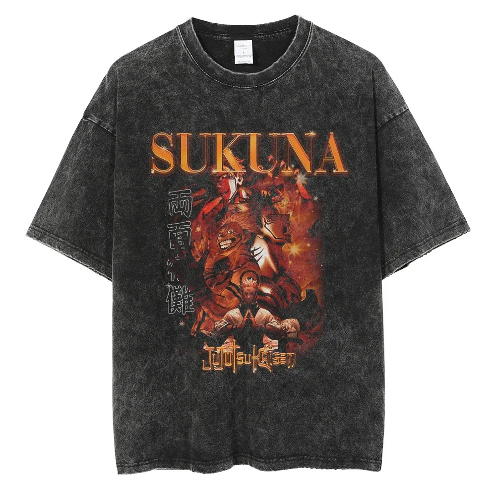 Ryomen Sukuna Vintage T-shirts Pack - Image 3