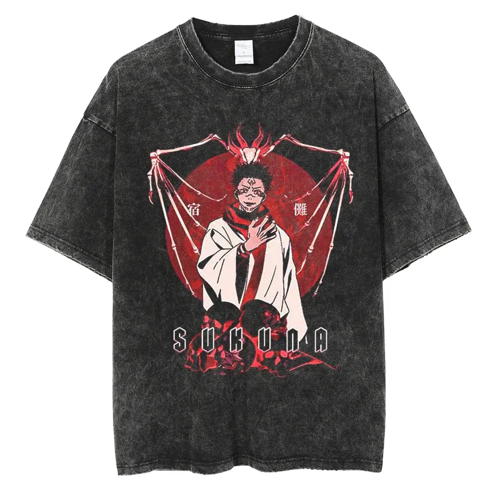 Ryomen Sukuna Vintage T-shirts Pack - Image 4
