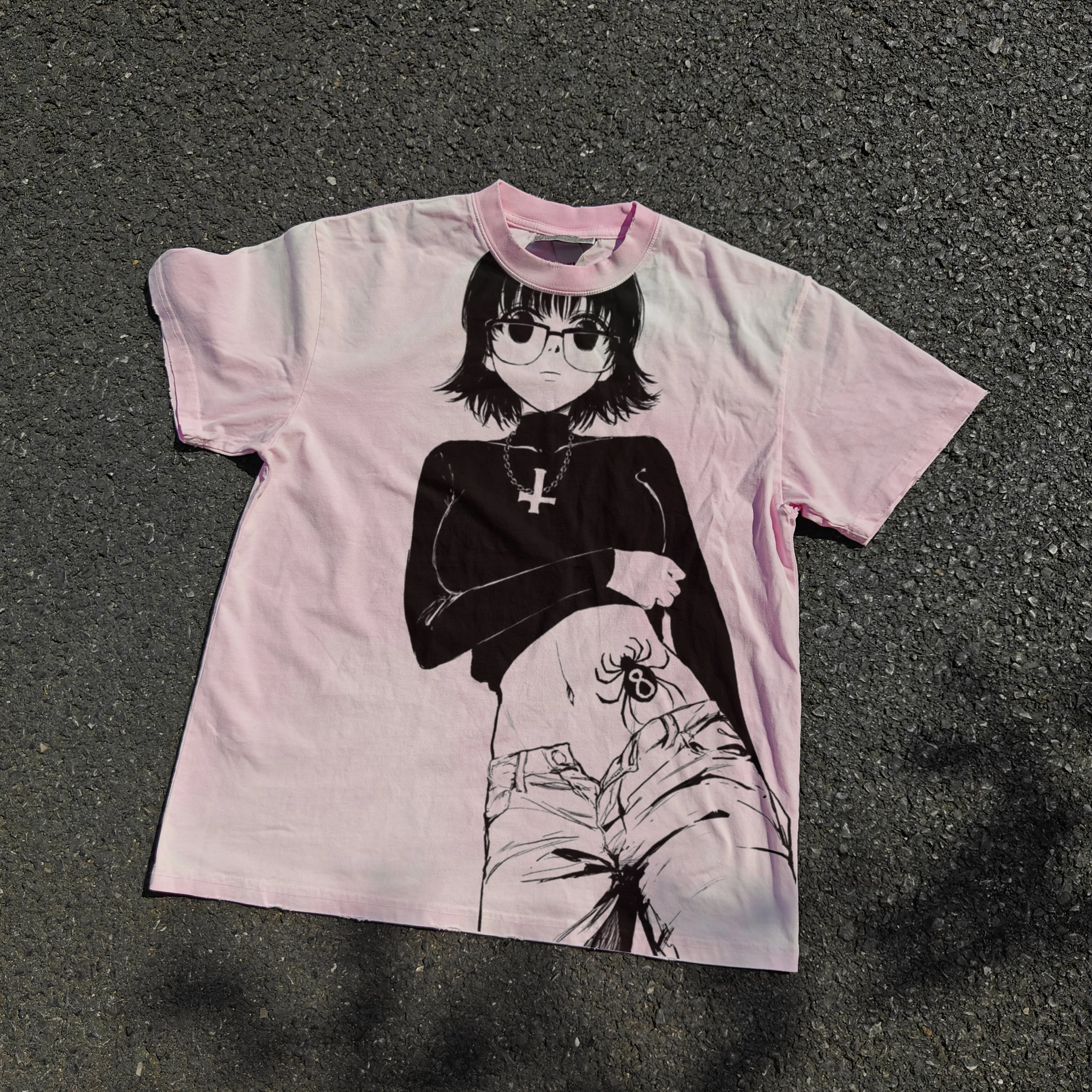 Shizuku Acid Wash T-shirt