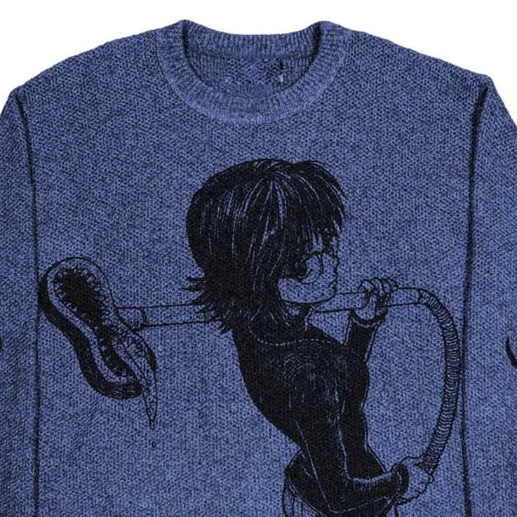 Shizuku Loose Knit Sweater - Image 2