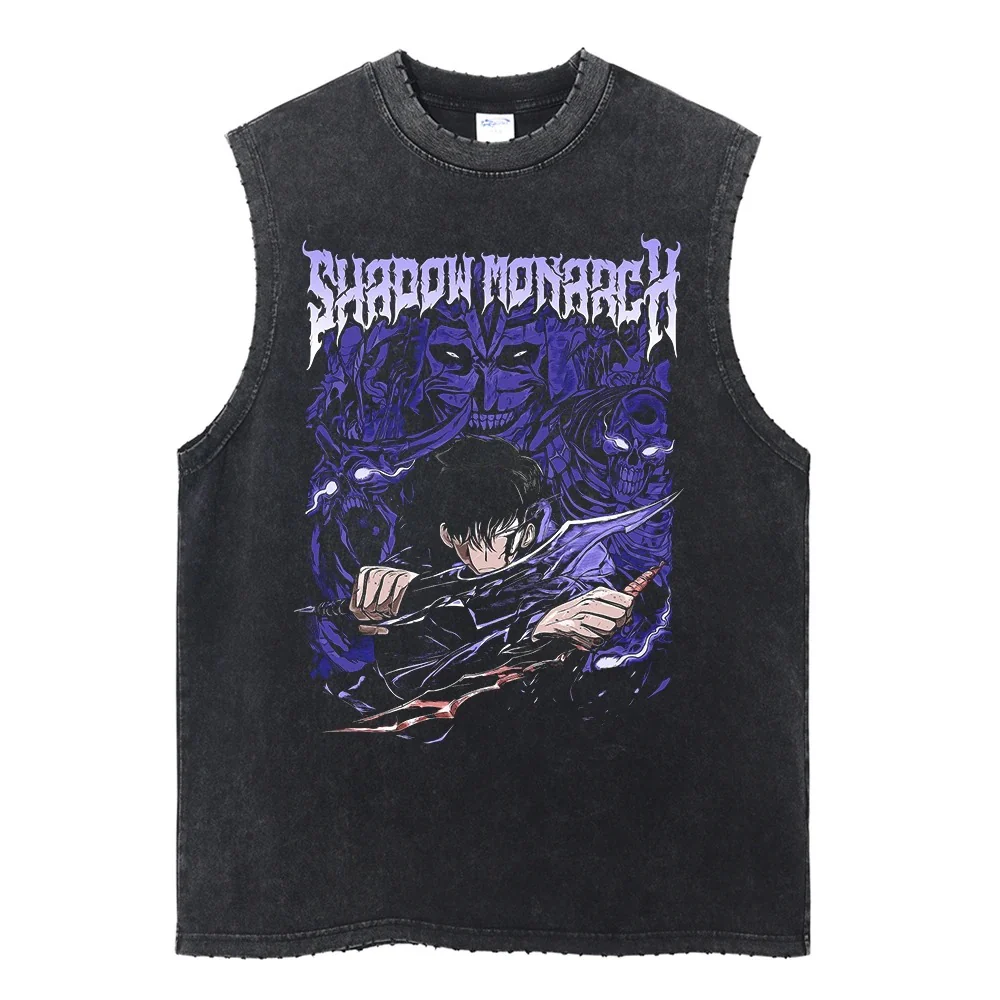 Sung "ASHADOW MONARCH" Vintage Tank Top