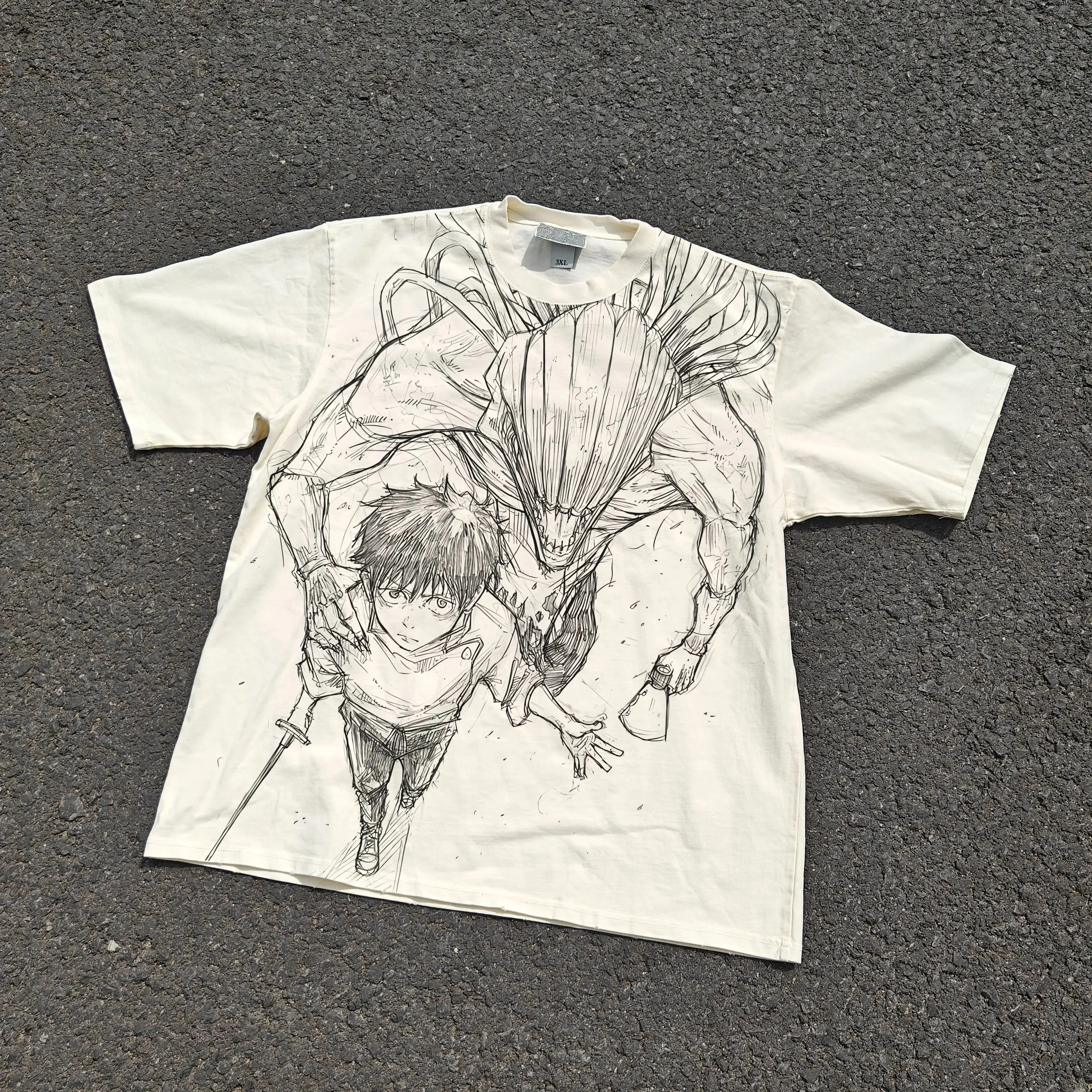 Yuta "The Copy Master" Acid Wash T-shirt