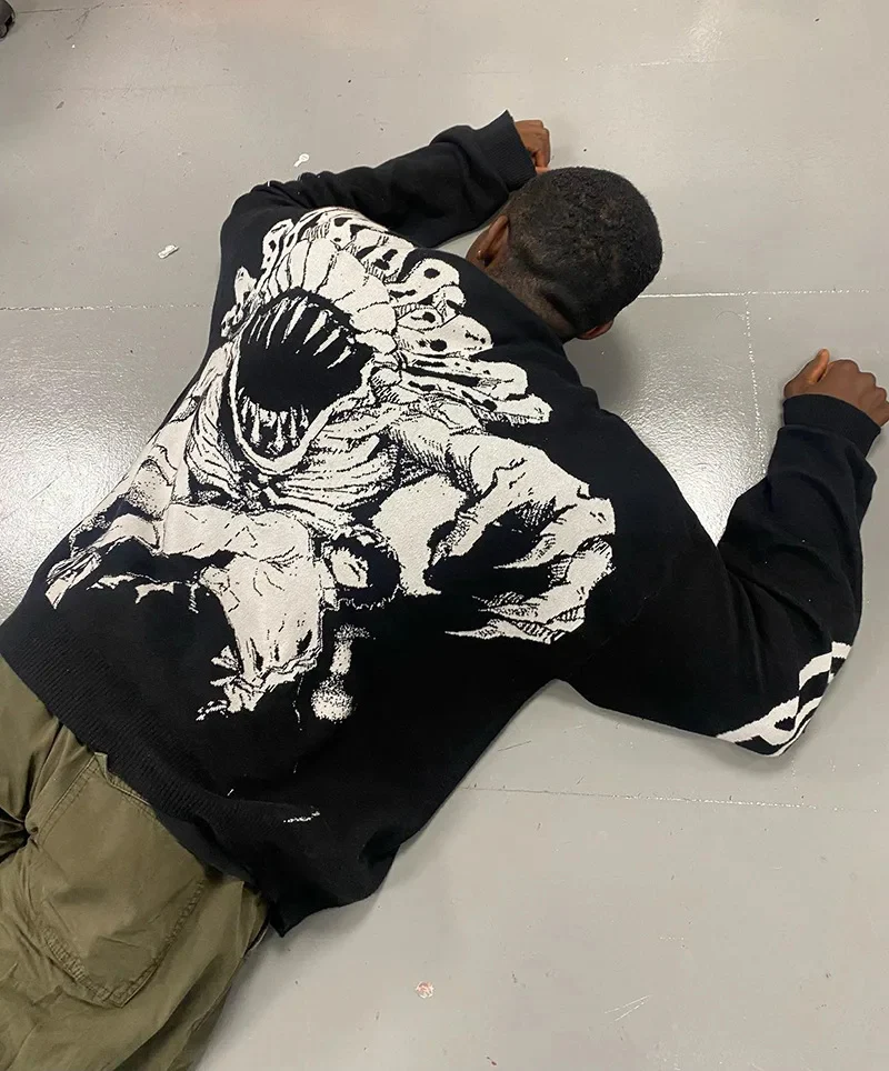 Yuta X Rika Loose Knit Sweater V2 - Image 5
