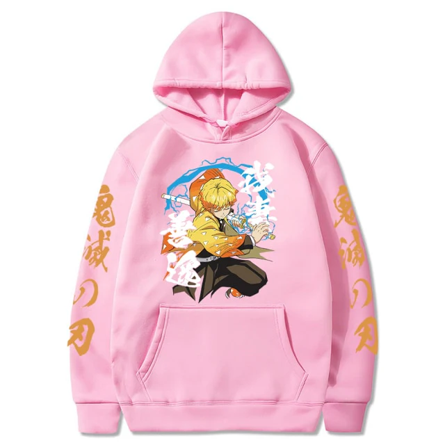 Zenitsu Agatsuma Hoodie V1 - Image 3