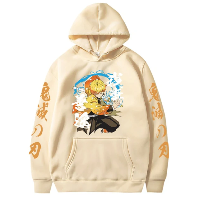 Zenitsu Agatsuma Hoodie V1 - Image 4